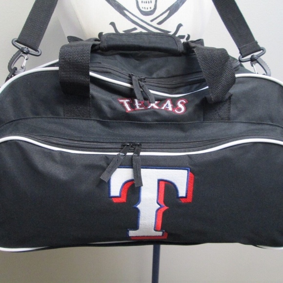 TEXAS RANGERS 18" Duffel MLB Official Baseball Gym Bag - Picture 4 of 11